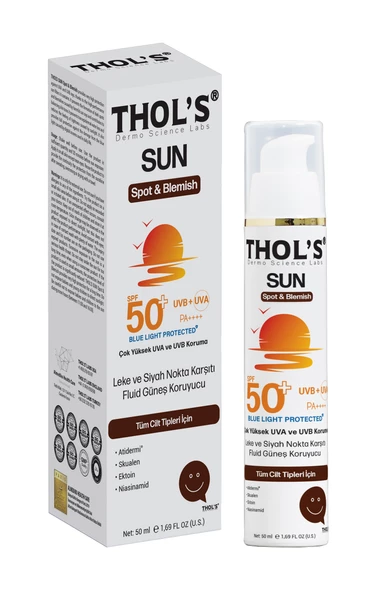 THOL'S SUN Spot&Blemish (TB16)  Fluid  Güneş Koruyucu - 50 ml  Leke ve Siyah Nokta Karşıtı Fluid Güneş Koruyucu ürün görseli 1
