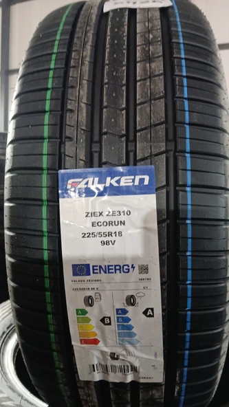 FALKEN 225/55 R18 TL 98V ZIEX ZE310 ECORUN (OEM) Suv Yaz Lastiği (Üretim Yılı:2026) ürün görseli 1