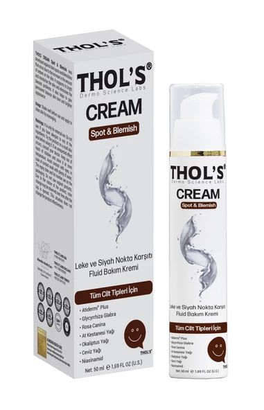 THOL'S CREAM Spot & Blemish (TB24) Fluid  Bakım Kremi- 50 ml  Leke ve Siyah Nokta Karşıtı Fluid Bakım Kremi ürün görseli 1
