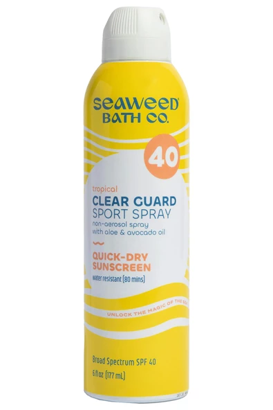 Seaweed Bath Co. SPF40 Clear Guard Sport Güneş Spreyi 177ML ürün görseli 1