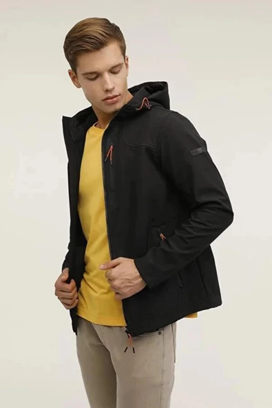 LUMBERJACK ML NEW TREND 1GT17 4PR ERKEK SOFTSHELL KAPÜŞONLU MONT ürün görseli 1
