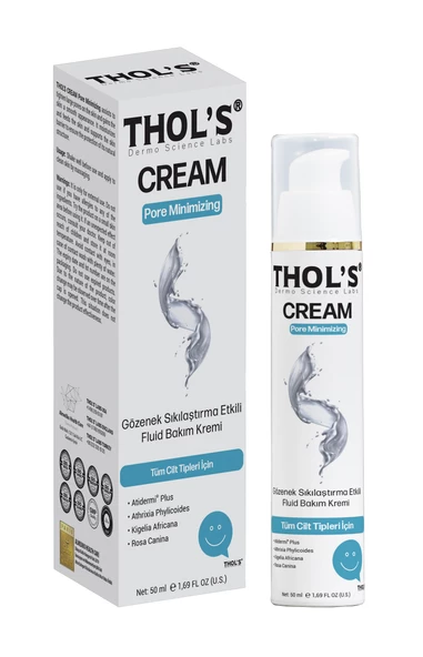 THOL'S CREAM Pore Minimizing (TB26) Fluid  Bakım Kremi- 50 ml    Gözenek Sıkılaştırma Etkili Fluid Bakım Kremi ürün görseli 1