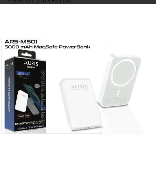 5000 mah magsef özelikli taşınabilir powerbank ürün görseli 1