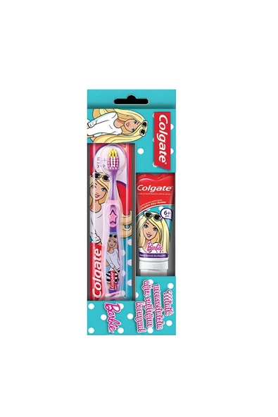 Colgate Barbie Diş Fırçası+diş Macunu 75ml 5+ ürün görseli 1