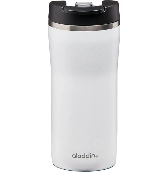 Aladdin 10-09363-006 Mocca Thermavac Leak-Lock Çelik Termos Bardak 0.35L Beyaz ürün görseli 1