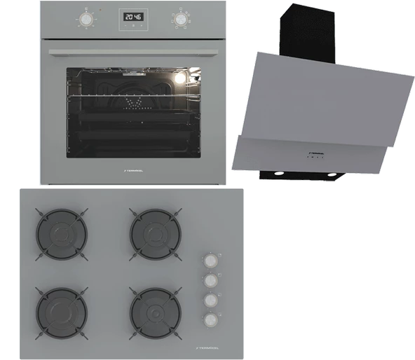 Termikel Ankastre Set (BO O64D5C A + BH P7144C A + CH C6532C BA) ürün görseli 1
