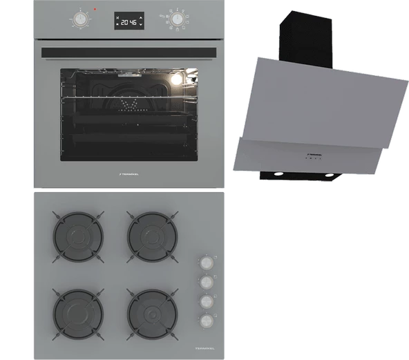 Termikel Ankastre Set (BO O6555C A + BH P6144C A + CH C6532C BA) ürün görseli 1