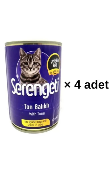 Kedi Konserve Ton Balıklı 400 gr (4 ADET) ürün görseli 1