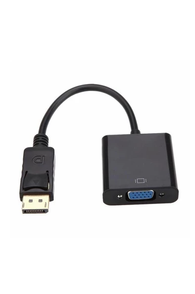 Displayport To Vga Çevirici Adaptör Display Erkek Vga Dişi ürün görseli 1
