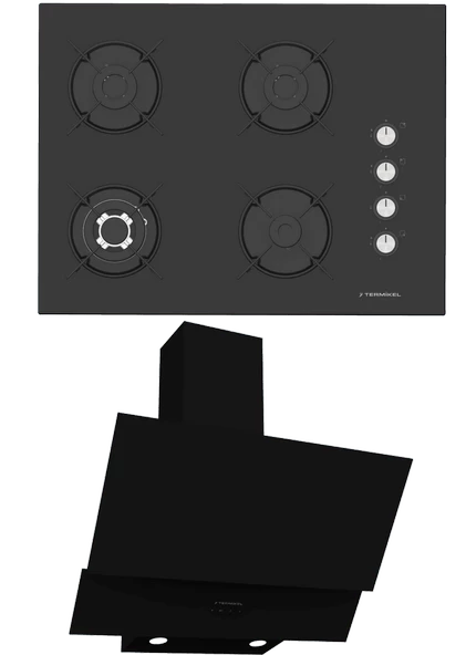 Termikel Ankastre Set (BH P7194C B + CH C6532C BB) ürün görseli 1