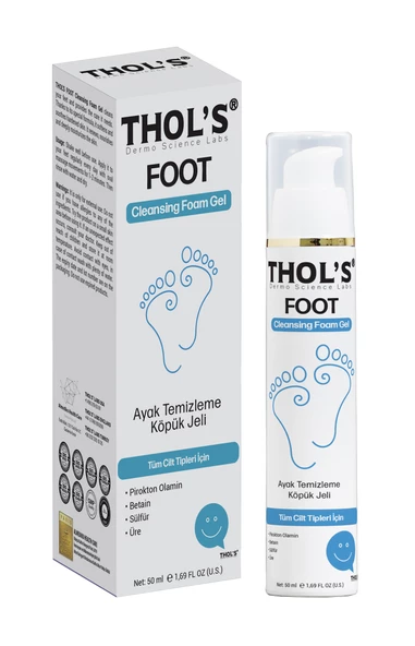THOL'S FOOT Cleansing Foam Gel (TB34)  Ayak Temizleme Köpük Jeli - 50 ml ürün görseli 1
