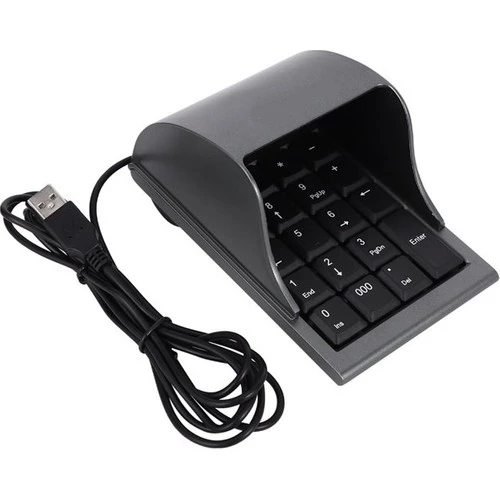 Kablolu 19 Tuşlu Güvenlik Kontrollu Keypad-Numlock ürün görseli 1