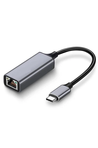 Type C To Rj45 2.5G 10/100/1000/ Gigabayte Ethernet Çevirici ürün görseli 1