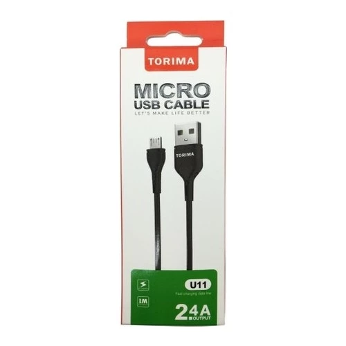 Torima Micro Usb Halat Şarj Ve Data Kablosu 2.4 A ürün görseli 1