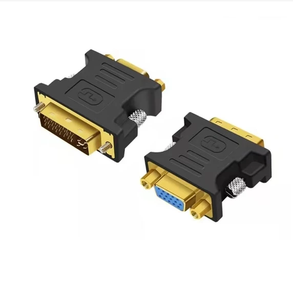 24+5 Dvı Erkek Vga Dişi Çevirici Gold ürün görseli 1
