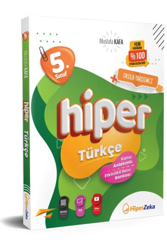 HİPER ZEKA 5. Sınıf Hiper Türkçe Konu Anlatımlı Soru Bankası 2026 ürün görseli 1