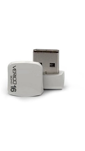 Verico Bond 16 gb Usb 2.0 Mini Flash Bellek Su geçirmez Beyaz ürün görseli 1