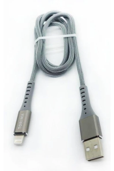 Torima 2.4A Iphone Lightning 2.4 A Halat Şarj Ve Data Kablosu ürün görseli 1