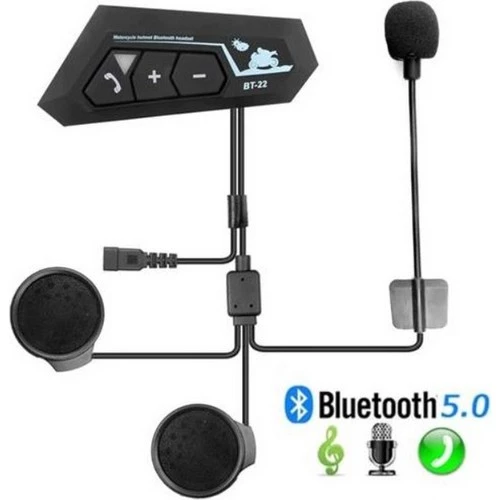 Torima Bt22 Kask Kulaklık Bluetooth Motosiklet Kulaklık 5.0 ürün görseli 1
