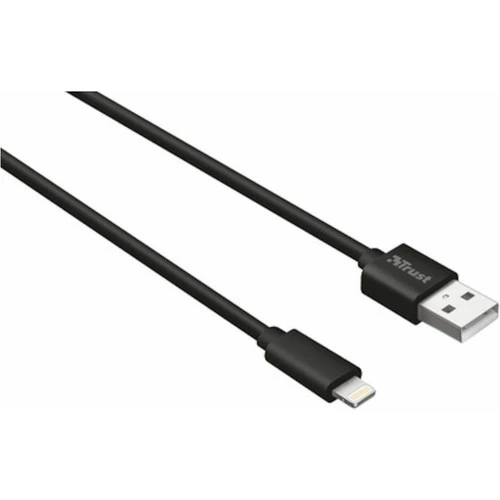 Trust Lightning Şarj Ve Data Kablosu 2 Metre Siyah ürün görseli 1