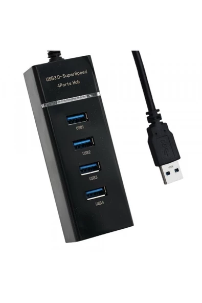 Usb 3.0 4 Port Usb Çoklayıcı Hub 1 Metre Kablo ürün görseli 1