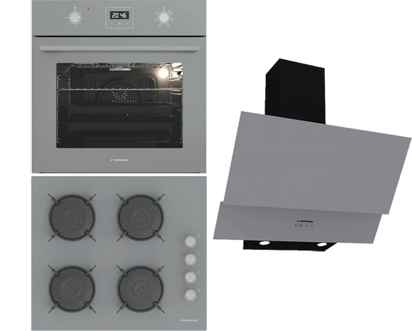Termikel Ankastre Set (BO O64D5C A + BH P6144C A + CH C6532C BA) ürün görseli 1