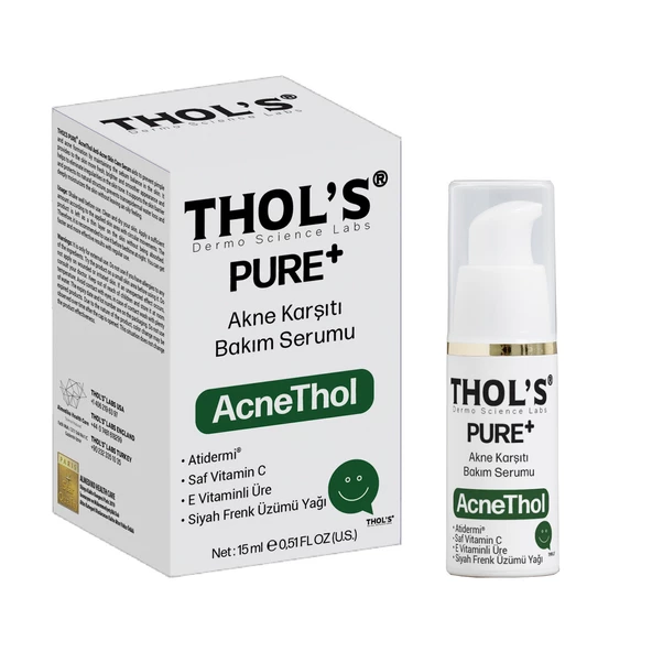 THOL'S PURE+ AcneThol -15 ml (TB2) Akne Karşıtı Bakım Serumu ürün görseli 1