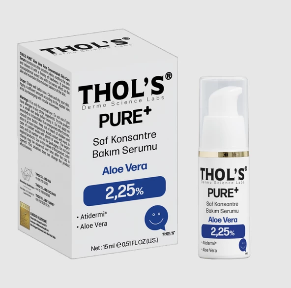 THOL'S PURE+ ALOE VERA 2,25% - (TB52) BAKIM SERUMU - 15 ML ürün görseli 1