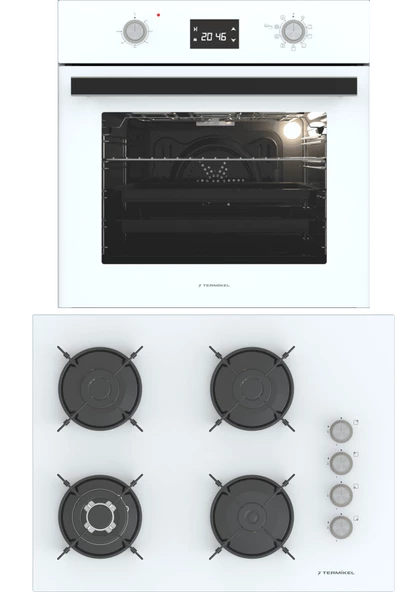 Termikel Ankastre Set (BO O6555C W + BH P7194C W) ürün görseli 1