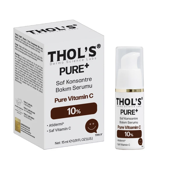 THOL'S PURE+ Saf Vitamin C 10% - 15 ml (TB54) Bakım Serumu ürün görseli 1