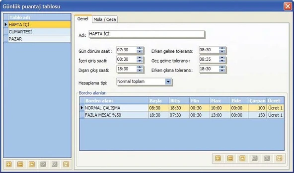 Perkotek Personel Takip Programı - Resim 3