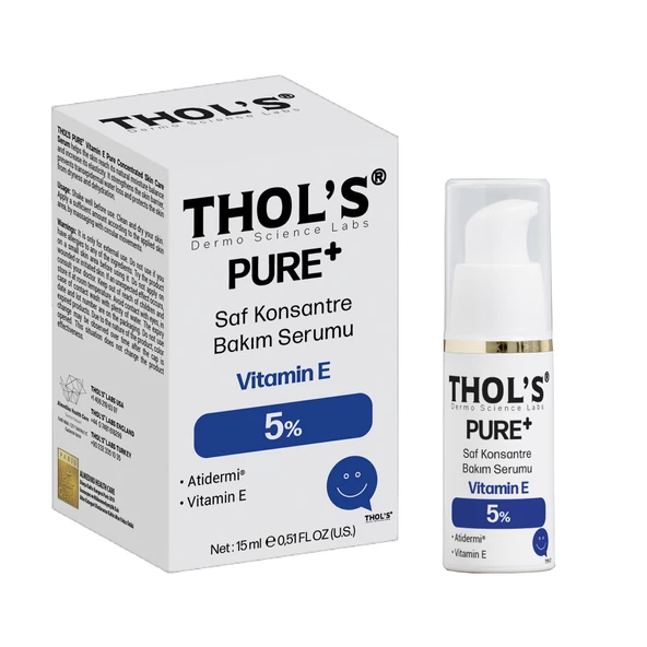 THOL'S PURE+ Vitamin E 5% - 15 ml (TB57) Bakım Serumu ürün görseli 1