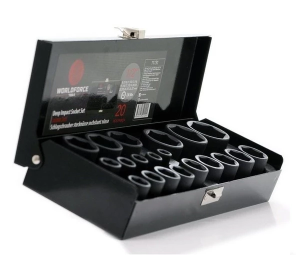 Worldforce 11131 Darbeli Lokma Seti 1/2 20 Parça ürün görseli 1