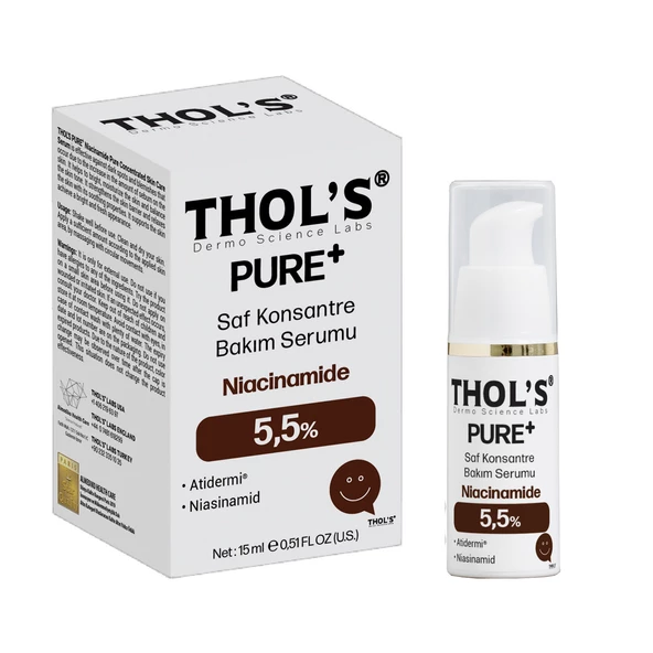 THOL'S PURE+ Niacinamide 5,5% - 15 ml (TB60) Bakım Serumu ürün görseli 1