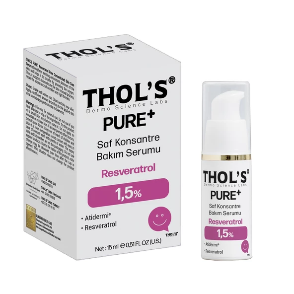 THOL'S PURE+ Resveratrol 1,5% - 15 ml (TB63) Bakım Serumu ürün görseli 1