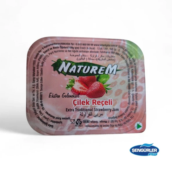 Çilek Reçeli Piknik 15 Gr x 36 Adet ürün görseli 1
