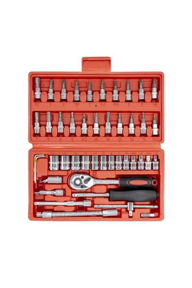 Phunda 46 Parça 1/4" Lokma Takımı ürün görseli 1
