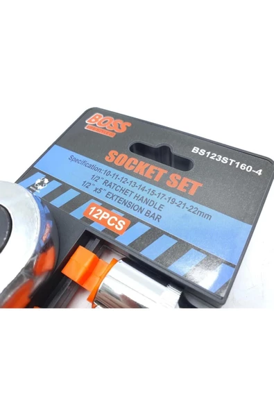 BOSS 12 PARÇA 1/2" LOKMA TAKIMI - Resim 6