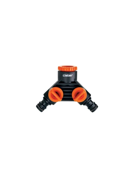 MUSLUK ADAPTÖRÜ 1/2" 3/4" İKİ ÇIKIŞLI CLABER 8599 ürün görseli 1