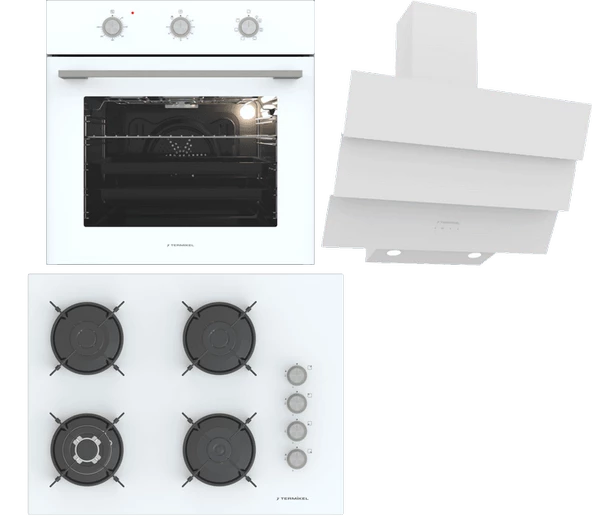 Termikel Ankastre Set (BO O6435C W + BH P7194C W + CH S6532C WW) ürün görseli 1