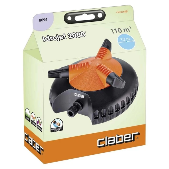 IDROJET 2000 FISKİYE TABLALI CLABER 8694 - Resim 2