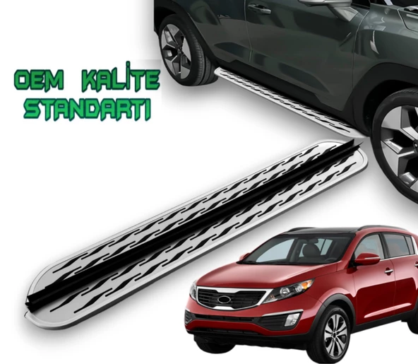 SPORTAGE 2010 2011 2012 2013 2014 2015 ARACA ÖZEL YAN BASAMAKLIK ürün görseli 1