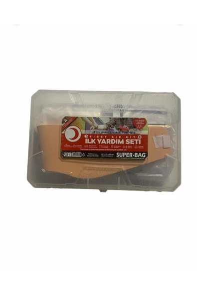 Süper Bag Şeffaf Araç Ilk Yardım Ev Ofis Okul Ilk Yardım Acil Çantası Ilk Yardım ürün görseli 1