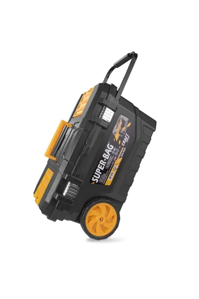 Super Bag 25,6 İnç Mobil Takim cantasi cekcekli Alet Tekerlekli canta Asr4024 ürün görseli 1