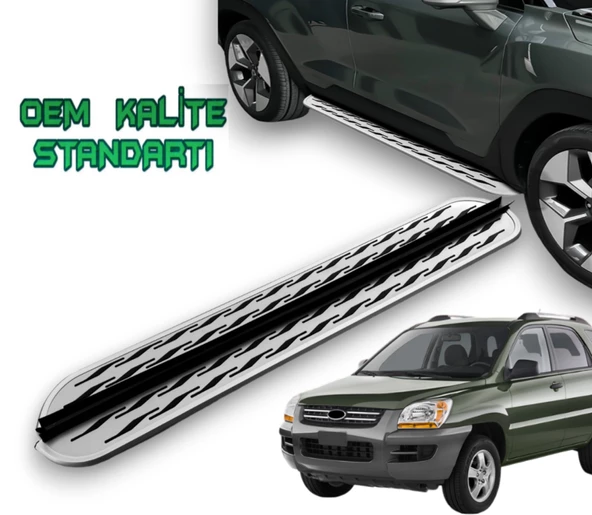 SPORTAGE 2004 2005 2006 2007 2008 2009 2010 ARACA ÖZEL YAN BASAMAKLIK ürün görseli 1