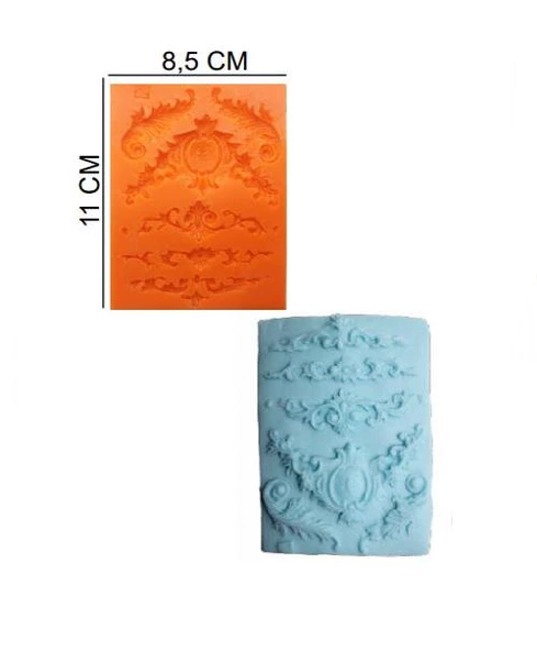 ŞEKER HAMUR KALIBI SİLİKON KRAL TACI 8,5*11 CM ürün görseli 1