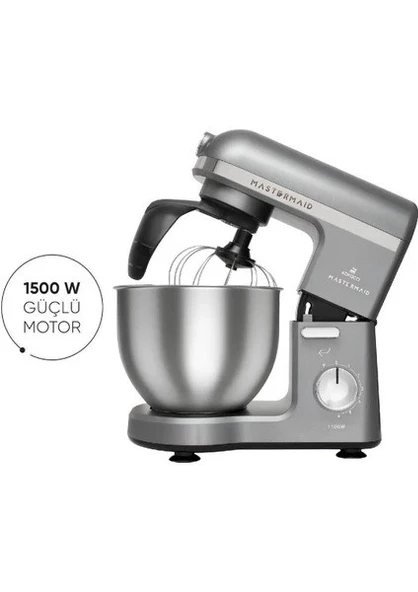 Karaca Mastermaid Chef Pro Çift Kollu 1500 W 5 lt Space Gray Mutfak Şefi ürün görseli 1