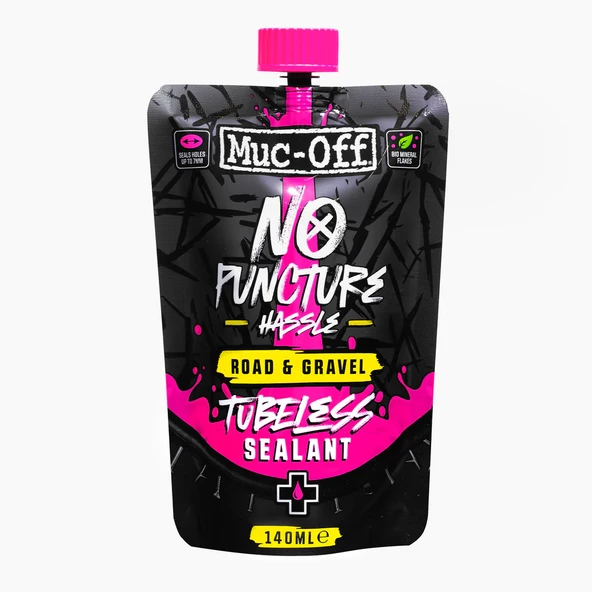 Muc-Off No Puncture Hassle Tubeless Sıvısı Road&Gravel 140ML 500487 ürün görseli 1