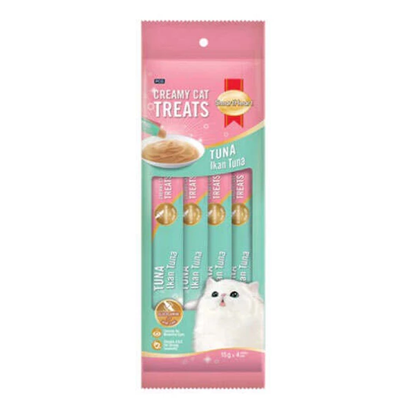 Smart Heart Ton Balıklı Krema Kedi Ödülü 4x15 Gr ürün görseli 1