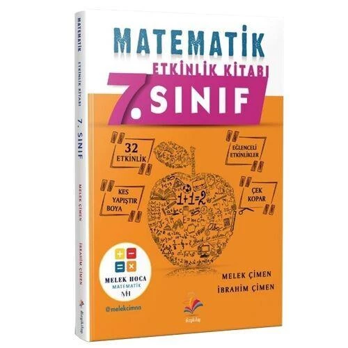 7. Sınıf Matematik Etkinlik Kitabı Dizgi Kitap ürün görseli 1